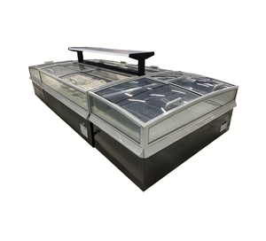 Congelador <span class=keywords><strong>de</strong></span> exhibición <span class=keywords><strong>de</strong></span> <span class=keywords><strong>helados</strong></span> <span class=keywords><strong>de</strong></span> supermercado, congelador <span class=keywords><strong>de</strong></span> Isla <span class=keywords><strong>de</strong></span> puerta <span class=keywords><strong>de</strong></span> vidrio Horizontal para vitrina <span class=keywords><strong>de</strong></span> <span class=keywords><strong>helados</strong></span>, nevera <span class=keywords><strong>de</strong></span> exhibición, congelación profunda - Product Image 1