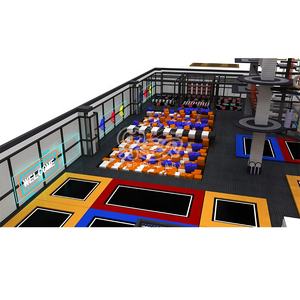 Grand parcours d'obstacles commercial américain <span class=keywords><strong>Ninja</strong></span> Warrior de 2000 m² pour enfants - Product Image 4