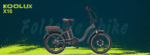 KOOLUX X16 EU AU Brushless Rear <b>Hub</b> Hybrid Foldable Snow <b>Electric</b> Bike 250W 48V Lithium Battery Fat Tire City Mountain - Product Image 6