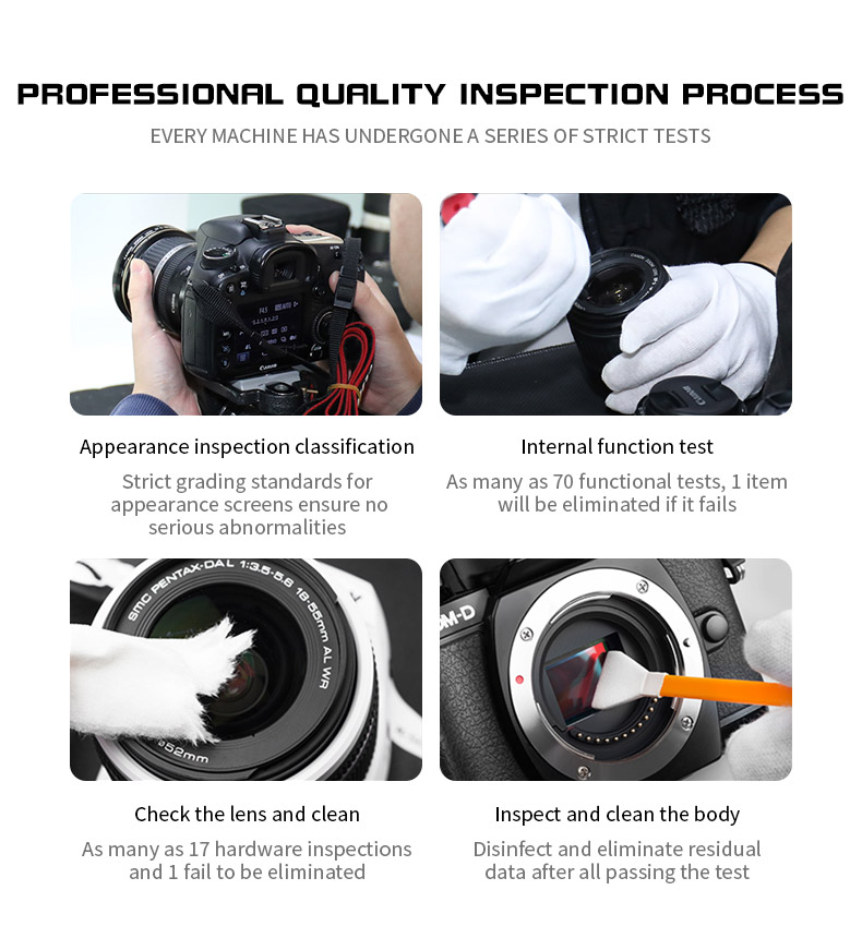 Original second-hand used brand 700d with 18-55 IS II HD camcorder digital mirrorless camera with charger and battery