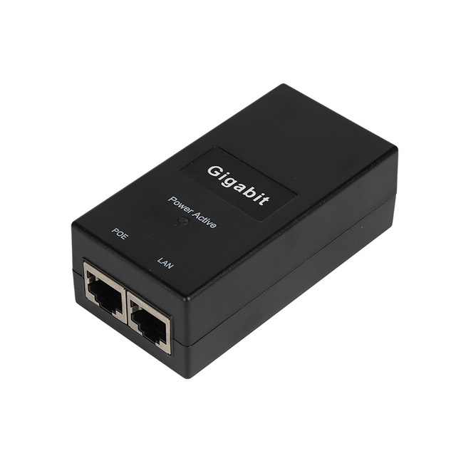 48V 0.5A PoE Power Adapter Gigabit PoE Injector Module for Wireless AP Access Point Bridge and IP Devices