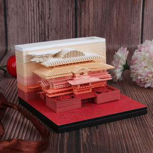 Regalo de Navidad Anime japonés <span class=keywords><strong>Manga</strong></span> animación construir un Memo 3D para invitados de fiesta mejor regalo 3D Bloc de notas nuevo producto promoción - Product Image 6