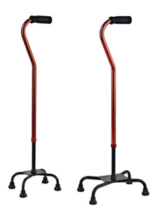 Équipement de réadaptation hauteur ajuster canne en gros portable personnes âgées 4 jambes bâton de marche medic - Product Image 5
