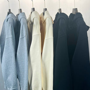 Sudadera de Alta Calidad de 520 Gsm, Estilo Vintage, Algodón Grueso de Lujo, Logotipo Personalizado, Sudadera con Capucha Unisex para Hombre y Mujer para Otoño - Product Image 2