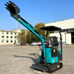 Multifunktion aler hydraulischer kleiner Mini bagger Farm Garden Digger 1ton 1,5 Tonnen kleiner Bagger Bagger Mini bagger