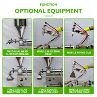 Machine de remplissage de bouteilles approuvée CE pâte de fève sauce alimentaire huile miel lotion remplissage emballage doseur de pâte