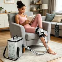 Appareil de cryothérapie pour le genou, système de récupération post-chirurgie de remplacement du genou, masseur de jambe, système de poche de glace pour la réduction des gonflements