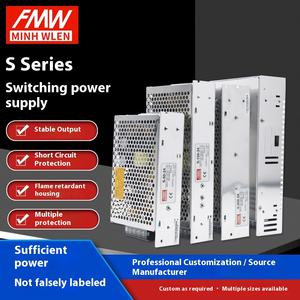Chongliang <strong>Electronics</strong> S Series Rail-Mounted AC-DC Switching Power Supply Single Output 24V 100-240VAC Input 92% Efficiency - Product Image 6