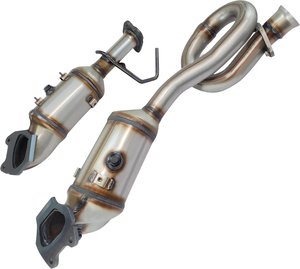 Vente en gros d'usine, pièces de rechange OEM, convertisseur catalytique en acier inoxydable Euro IV pour Jeep Wrangler 3.6L 2012-2016 - Product Image 4