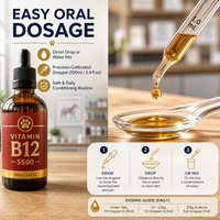 Champion Vitamine B12 Haute Puissance 6000S B15 Salidroside Soutien Immunitaire Endurance Supplément Nutritionnel Gouttes Orales Compétition