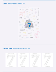 BTS Bangtan Boys MAP OF THE SOUL 7 4º Álbum Completo en CD, Set Deluxe con Photobook, Photocard, Regalo para Fans del K-pop - Product Image 4