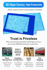 JZ Summer Pet Kühl matte Multifunktions-Katzen hund Cool <span class=keywords><strong>Pad</strong></span> Umwelt freundlich OEM Small MOQ Custom - Product Image 2