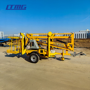 Электрическая бугаемая подъемная балка LTMG LTSQE0810, рабочая высота 10 м, высота подъема 8 м, установленная на прицепе, платформа для работы на открытом воздухе - Product Image 5