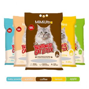 ทรายแมวเบนโทไนต์ OEM พรีเมียม ขนาด 1 มม.-3.5 มม. ยี่ห้อ Arena Para Gato ขนาด 5 ลิตร 10 ลิตร 25 ลิตร แบบจับตัวเป็นก้อน มีกลิ่นหอม - Product Image 2