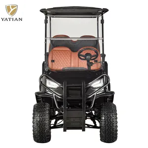 2024 Full Warranty And Free Shipping High Quality Off-road Club 48V Cheap Electric Golf Carts 4 6 Seater Golf Buggy Price