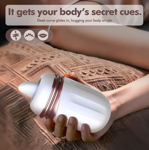 एयर पंप सक्शन और टेलीस्कोपिंग जीभ के साथ मौखिक हस्तमैथुन - Product Image 4