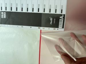 Hot bán 20-Pocket rõ ràng A4 nhựa tài liệu thư mục hiển thị đứng tùy chỉnh Pru cuộc sống U. k. logo cho PP Philippines nộp hồ sơ - Product Image 6