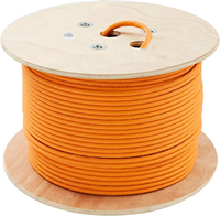 Cat7 1000 FT 750MHz Cat7 Plénum 23AWG 750MHz S/FTP Câble RoHS Conforme Plénum Pur Cuivre Catégorie 7 Ethernet Câble