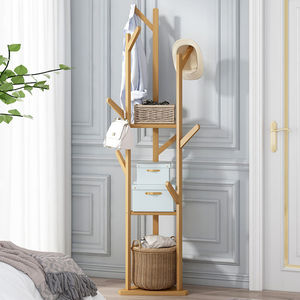 Floor-standing <b>clothes</b> <b>rack</b> for bedroom, simple and minimalist indoor <b>clothes</b> <b>rack</b>, home clothing storage <b>rack</b> - Product Image 2