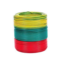 NMD90 Modell 25mm ² PVC-isoliertes flexibles Kabel Massiv kupfer Flach litzen blanker Draht Auto 220V Nennleistung Single Core 100m MOQ