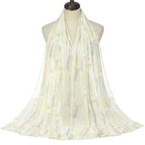 Nouveau turban hijab en polyester perlé automne 2021, écharpe de voyage multifonctionnelle, vente en gros - Product Image 5