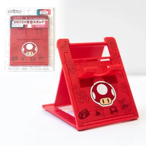 Soporte para consola de <span class=keywords><strong>Super</strong></span> <span class=keywords><strong>Mario</strong></span> <span class=keywords><strong>Bros</strong></span>, soporte fácil para jugar, reloj para teléfono móvil, Drama soporte ajustable, accesorio pequeño, regalo de Navidad - Product Image 3