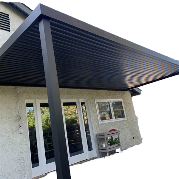 TOMA Motorized Aluminum Garden Gazebo Bioclimatica