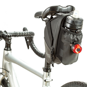 Bolsa para Sillín de Bicicleta con Porta Botella de Agua, Bolsa Multifuncional para Asiento de Bicicleta, Accesorios de Almacenamiento para Ciclismo de Montaña y Carretera - Product Image 6