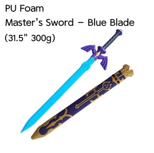 Épée de jouet en mousse PU The Legend of <span class=keywords><strong>Zelda</strong></span> Blue Blade, sûre, souple, légère, durable, accessoire de cosplay, arme de scène fantastique, personnalisable - Product Image 1