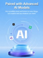 Robot interactif IA, compagnon robot interactif, pratique de la langue, chat vocal, apprentissage pour l'apprentissage des langues, peluche IA