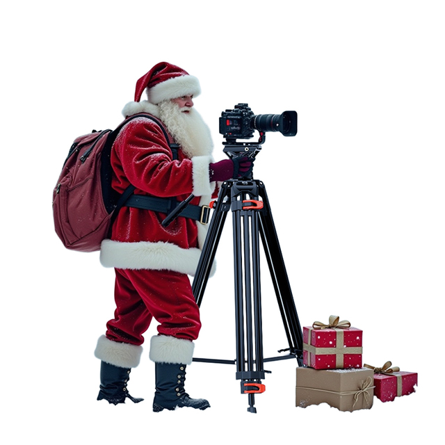 COMAN DF16LQ5S Professional Video Tripod With Fluid Head Heavy Duty Aluminum Alloy 72 Inch Tripod for Dslr Camera