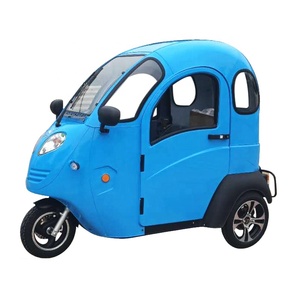 EEC COC New Electric 3-Wheel Passenger Tricycle for Elderly Fully <strong>Enclosed</strong> <strong>Mobility</strong> <strong>Scooter</strong> with 2 Passengers 501-800W Power - Product Image 4