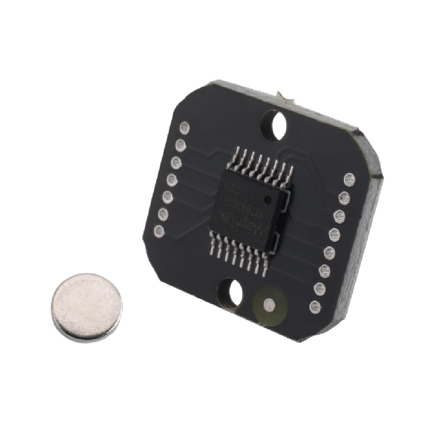 New 3-5.5V Magnetic Encoder Module PWM/SPI Brushless Motor 21bit Encoder MT6835 Replace AS5048