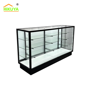 OEM tùy chỉnh giới thiệu kính hiển thị 6ft kính hiển thị kính hiển thị Showcase với ánh sáng LED cho hút cửa hàng - Product Image 1