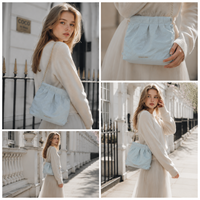 Sac fourre-tout grande capacité pour femme en cuir PU, deux anses, fermeture magnétique, motif losanges matelassé, design chaîne, intérieur zippé en polyester