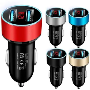 USB Car Charger Quick Charge QC4.0 QC3.0 QC SCP 5A PD Type C 30W Fast Car USB Charger For iPhone 14 for Xiaomi Mobile Phone