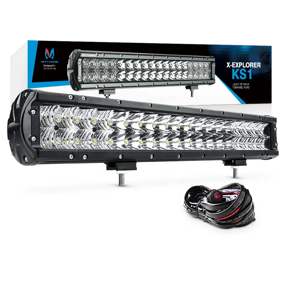 Mictuning Ks1 12V 20Inch Licht Led Auto Reflectoren Offroad Rijden Combo Led Werk Licht Led Bar Licht