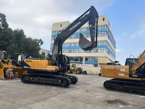 Excavatrice sur chenilles Hyundai 305LC-9T d'occasion à haut rendement, poids opérationnel de 35 tonnes, moteur diesel, travaux de construction lourds, moteur Kawasaki - Product Image 5