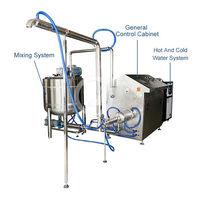 Machine automatique gonflable pour l'aération continue de pâtes à pâtisserie et de crèmes, distributeur spécial de pâtisserie et de gâteaux à vendre