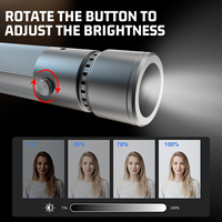 Nouvelle Arrivée - Mini Projecteur LED RVB Portable et Créatif pour Éclairage d'Ambiance et Studio Photo
