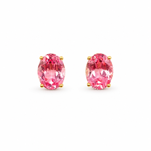 UM Jewelry 925 Silver 18K Gold Plated Candy Diary Lab Grown Colored Gemstones Stud <b>Earrings</b> Trendy Engagement Gift Wedding - Product Image 5