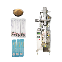 Machine d'emballage automatique monocanal à scellage arrière pour poudres (café, lait en poudre, bâtonnets de lait de soja)