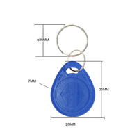 T5577 125KHz carte à puce intelligente carte réinscriptible copie porte-clés Rfid Clone copieur jeton T5577 Em4305 125khz duplicateur changement étiquette d'identification
