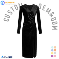Robes pour femmes, style élégant, longues, pour soirée, style floral, personnalisées, OEM, QY 2026, pour femmes, filles, décontractées
