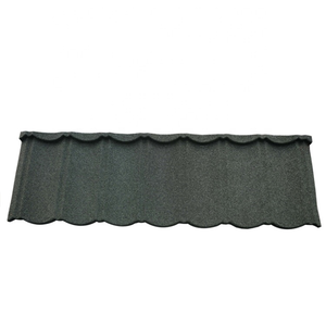 Fadeless Color Stone Coated Metal Roofing Tile Decorative Flat <strong>Steel</strong> Product with Color Stone for Residential Use - Product Image 4