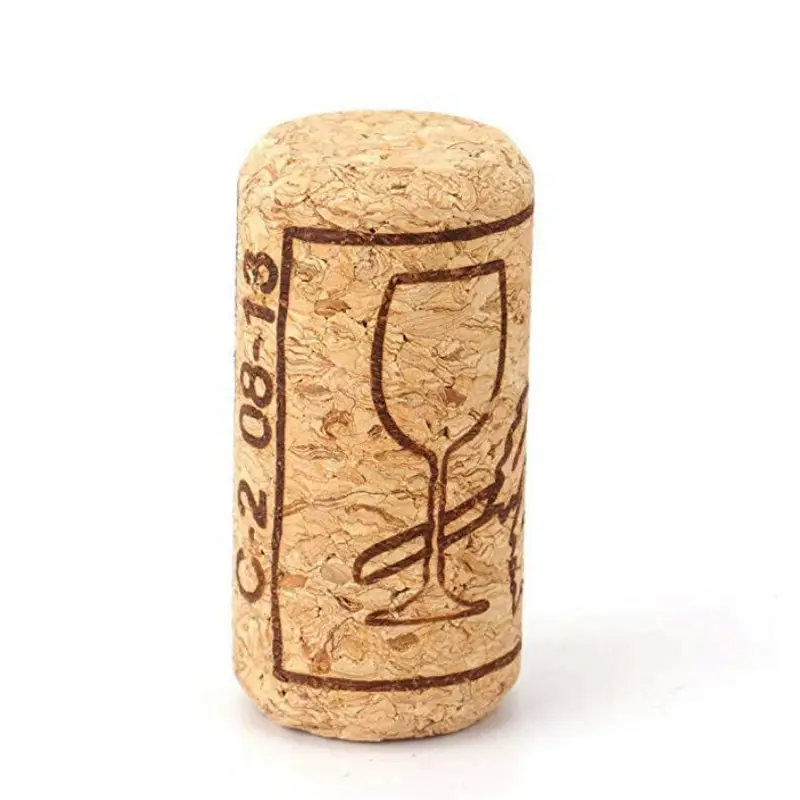 Avertan blank straight craft threaded stoppers sealed glass wine bottle corks for plugging bottles