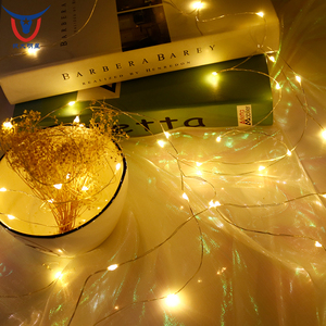 <span class=keywords><strong>Guirlande</strong></span> extérieure étanche pour jardin mariage fête de noël décoration à piles blanc chaud Led fée lumière - Product Image 5