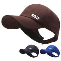 Casquette de baseball de style rouge INS coréen pour femmes chapeau haut de forme d'été haut de forme langue de canard motif à pois léopard peut attacher haute queue de cheval en caoutchouc
