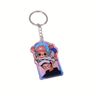 Acrylic <b>Anime</b> Cartoon <b>Keychain</b> UV Printing Transparent Photo Display Board Small Pendant Fashion Trend Gift Wholesale Available - Product Image 1