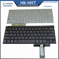 Clavier d'ordinateur portable HK-HHT pour Asus UX31 Noir Clavier US Claviers externes universels pour ordinateurs portables Sans rétroéclairage